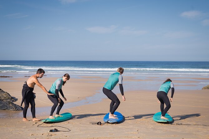 2-Hour Surf Lesson in Alentejo - About 90 minutes in the water