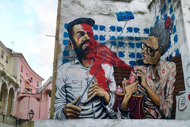 3-Hour Guided Street Art Walking Tour of Lisbon - Baixa: tiles, symbols, and the city underfoot