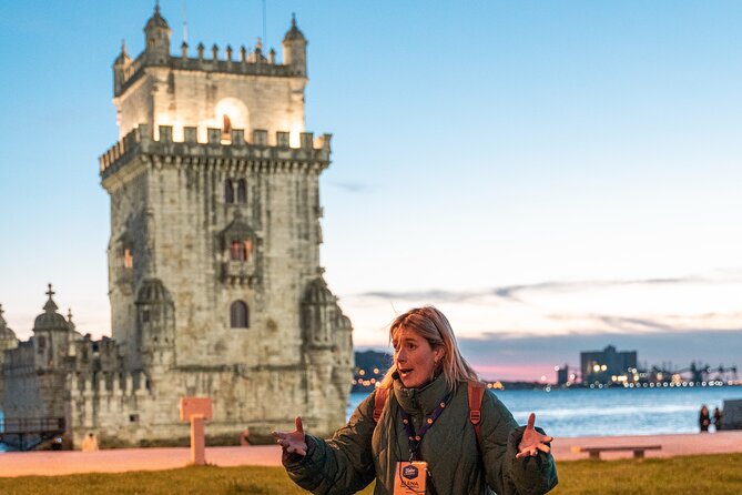 Age of Discoveries Walking Tour in Belém - The Compass Rose and the world map