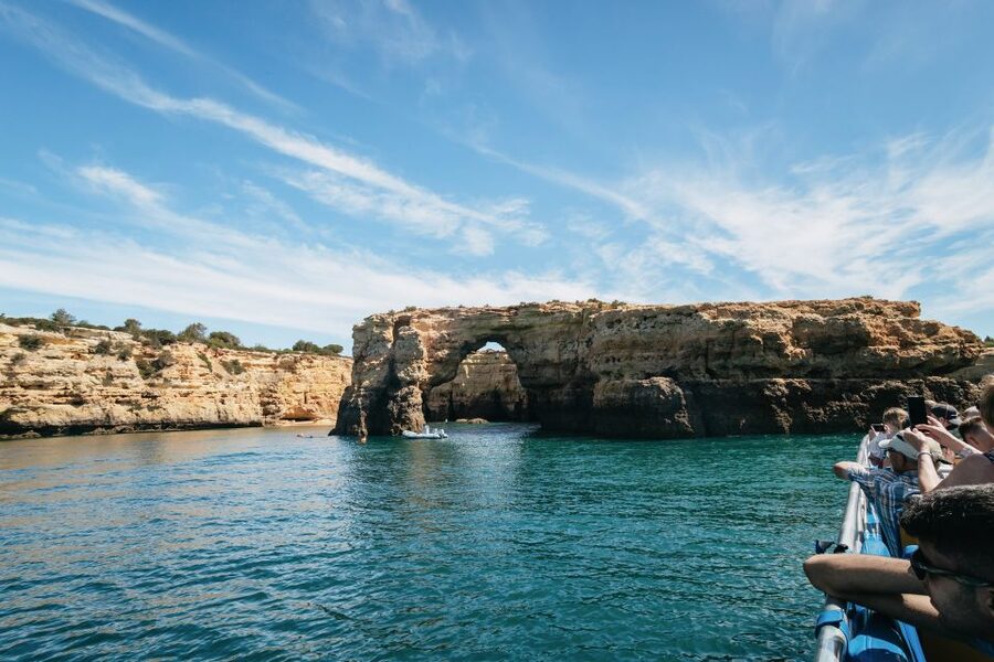 Albufeira: 2.5-Hour Benagil Caves & Dolphin Watching - The secret stop and the long search for dolphins