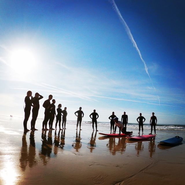 Albufeira: 2-Hour Falesia Beach Surf Lesson - Family groups and solo participants