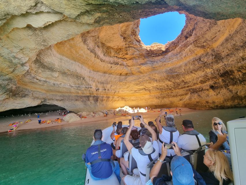 Albufeira: Benagil Cave and Dolphin Sightseeing Boat Cruise - Key points to know before booking