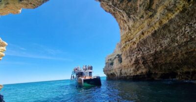 Coastline and Benagil Caves Tour by Catamaran