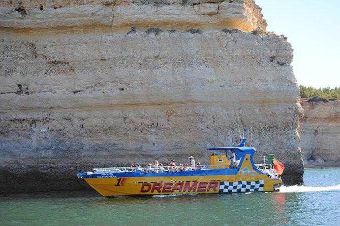 Albufeira Dreamer Boat Trip - Swimming from the boat