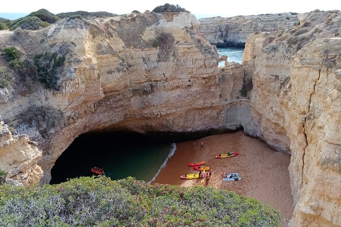 Albufeira Kayak Cave Tour – Hidden Beaches & Cliffs - Praia dos Arrifes and the cave route