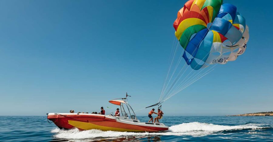 Albufeira: Parasailing Boat Trip - Key points before you book