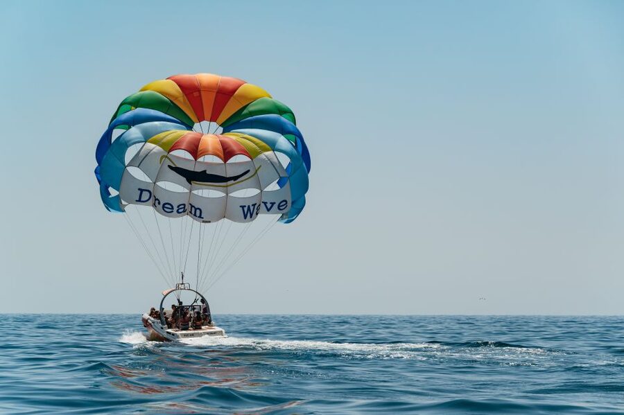 Albufeira: Parasailing Boat Trip - The flight: Albufeira from up to 80 meters