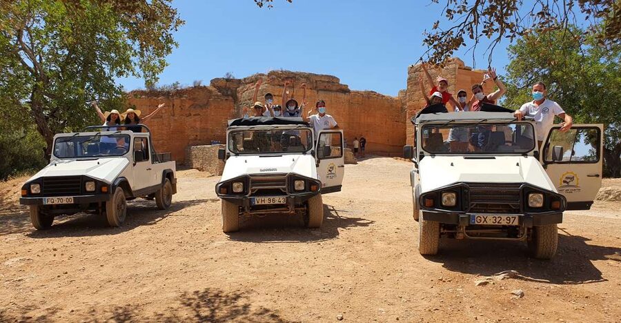 Albufeira: Safari Excursion in the Algarve Mountains - Setting off from Albufeira in an open jeep