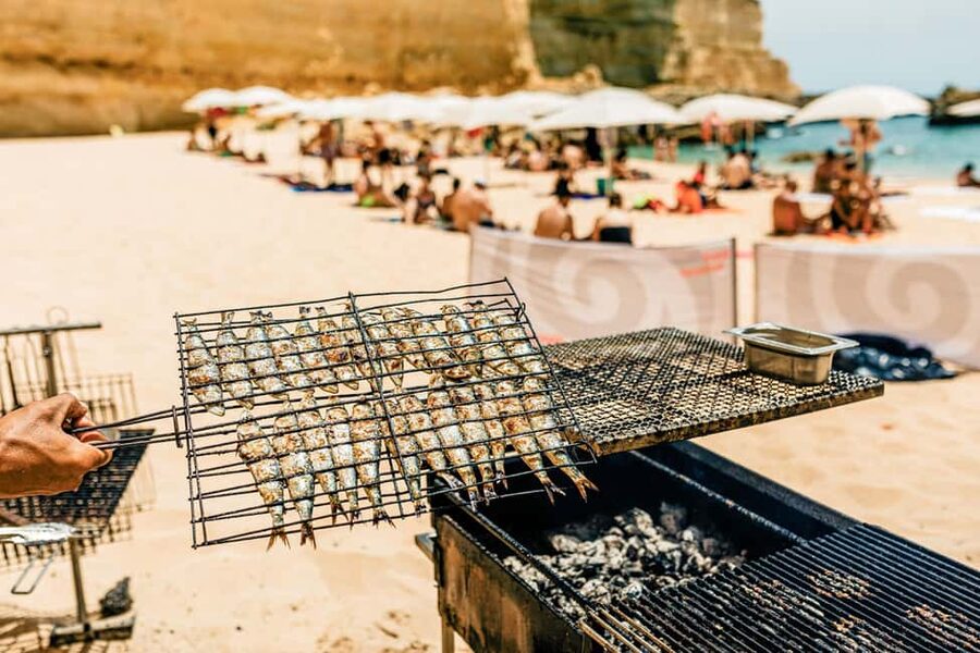 Albufeira: Sightseeing Cruise with Beach BBQ and Open Bar - Leaving Albufeira Marina For The Western Coast