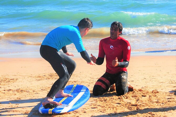 Albufeira: Surf Lesson - Meeting the SUPA team beside Galé Beach