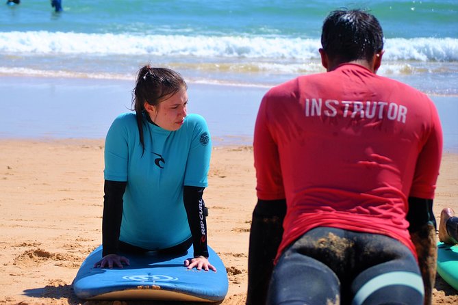 Albufeira: Surf Lesson - Getting through the white water