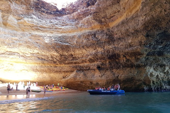 Algar de Benagil from Lagos - Along the cliffs, beaches, and smaller caves