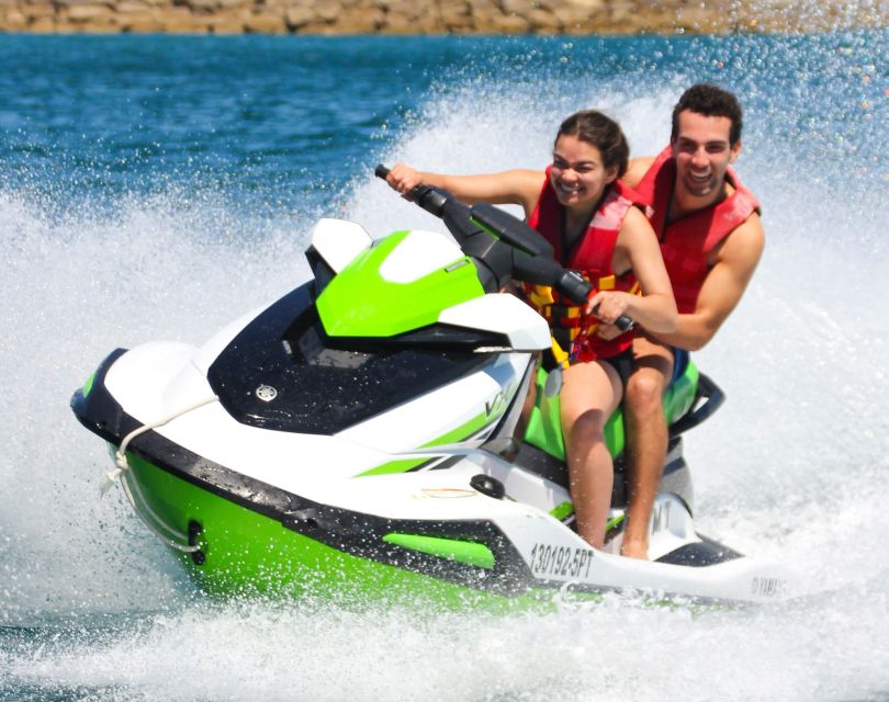 Algarve: 30-Minute Jet Ski Experience - Leaving the dock for the buoy-marked circuit