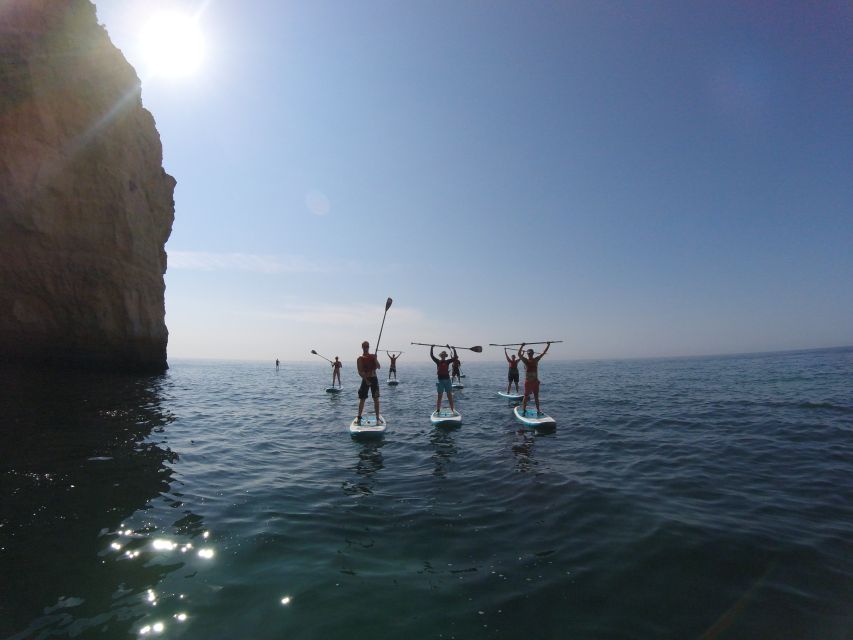 Algarve: Benagil Caves SUP Tour since 2016 - Smaller caves, fossils, and coastal geology
