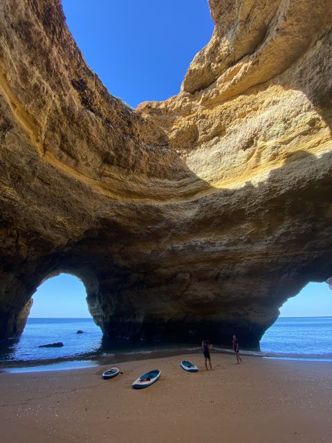 Algarve: Benagil Caves SUP Tour since 2016 - GoPro photos without carrying your phone