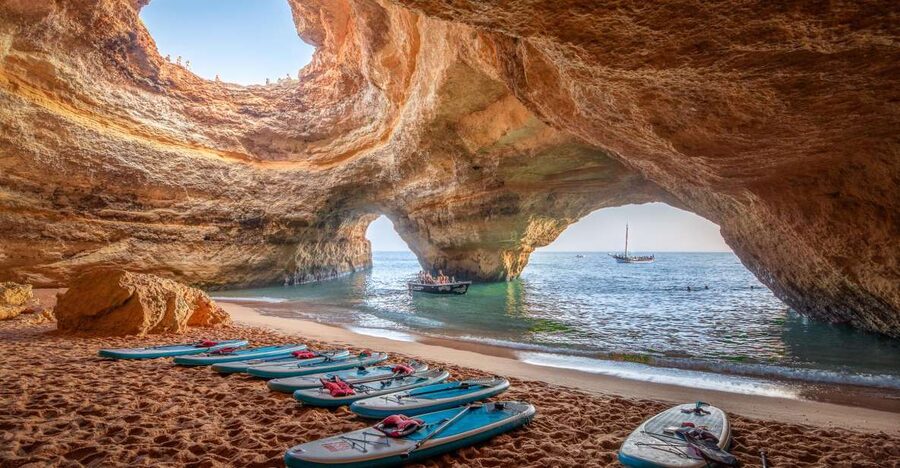 Algarve: Benagil Caves SUP Tour since 2016 - Why the small group matters