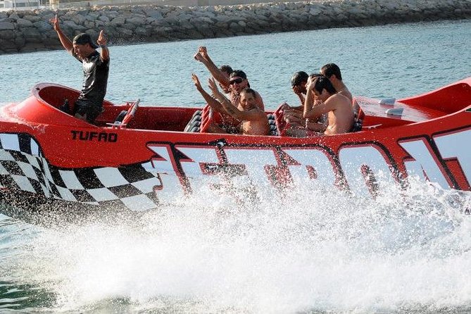Algarve Jet Boat Tour from Albufeira - Coastal views and possible cave scenery