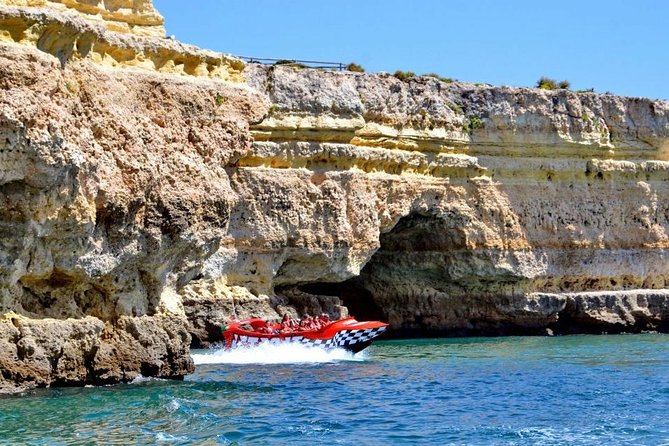 Algarve Jet Boat Tour from Albufeira - A small group, with the captain in charge
