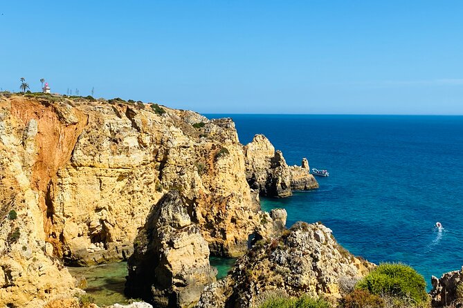 Algarve: Lagos Sightseeing guided Tour with e-bikes - Ponta da Piedade and the lighthouse