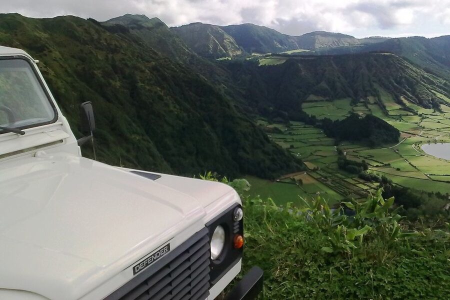 Azores: Sete Cidades Scenic Jeep Tour from Ponta Delgada - Leaving Ponta Delgada for São Miguel’s volcanic west