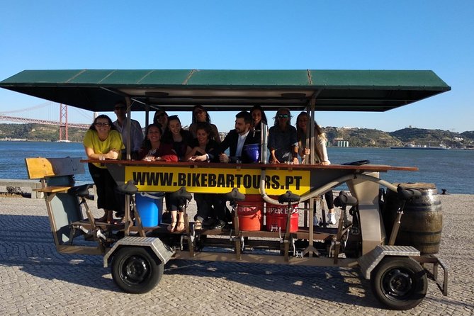 Beer Bike Lisbon Experience - A moving bar beside the Tagus