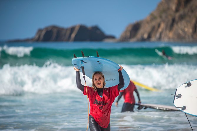 Beginner Surf Lesson at the Beautiful Algarvian West Coast - Choosing between Arrifana, Monte Clérigo, and Amoreira