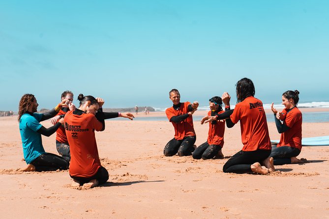 Beginner Surf Lesson at the Beautiful Algarvian West Coast - The value of the $78.64 price