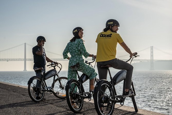 Belém E-Bike Guided Tour Explore Lisbon by the river - Belém Tower and the river’s edge