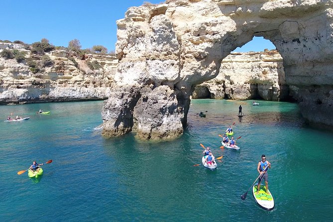 Benagil Area Kayak - From Albufeira Marina to the open coast