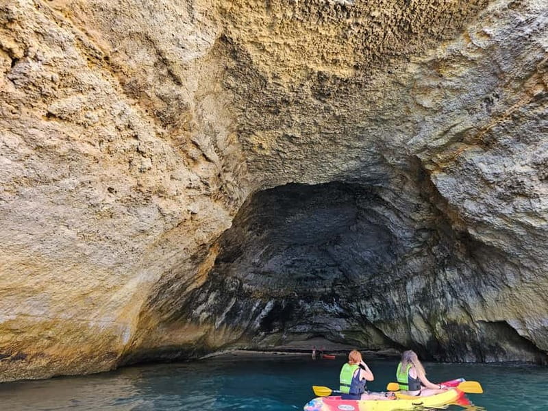 Benagil: Benagil Beach Kayak Rental - Along the caves and small beaches