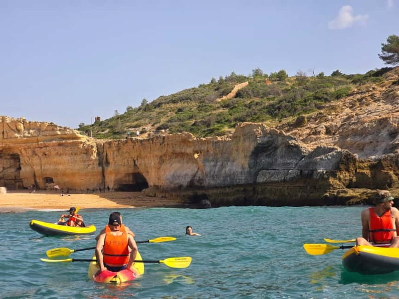 Benagil: Benagil Beach Kayak Rental - What the kayak arrangement really means