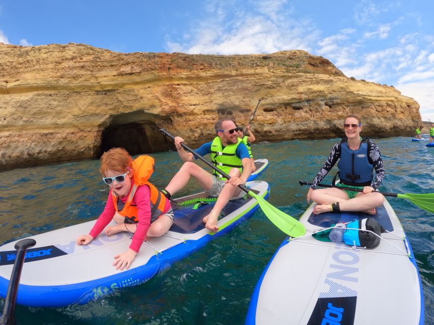 Benagil: Benagil Caves Guided Kayak Tour with Free 4K Photos - What is included for $44