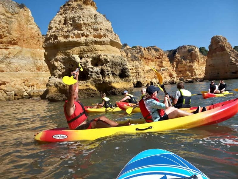 Benagil Cave: Guided Kayak Tour with Caves and Cliffs - Starting at Benagil Beach