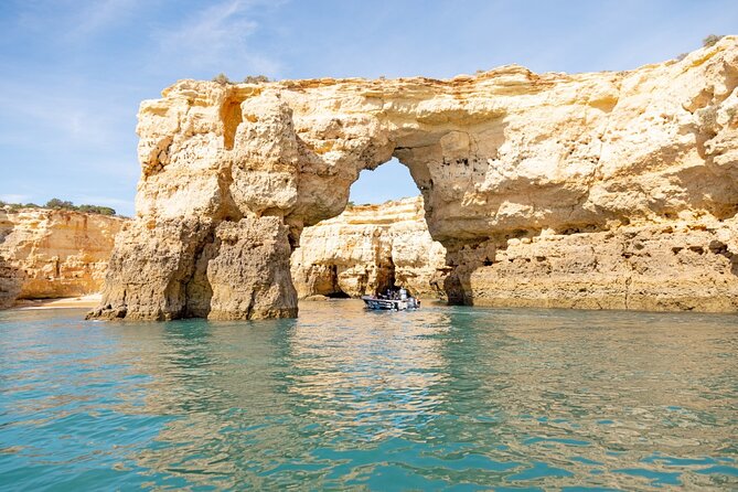 Benagil Cave Tour From Armação de Pêra - Praia da Marinha, the visual high point before Benagil