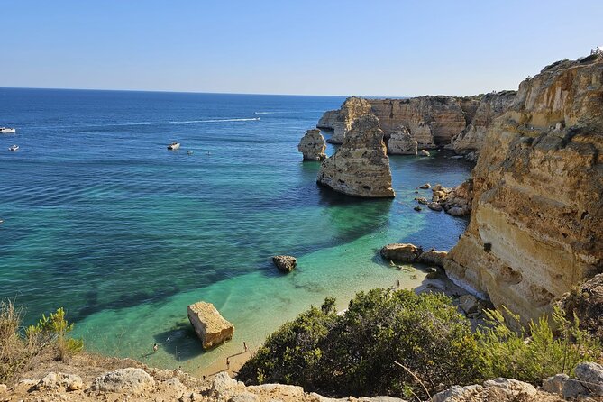 Benagil Cave Tour From Faro - Discover The Algarve Coast - Marinha Beach: swim, snack, and slow down