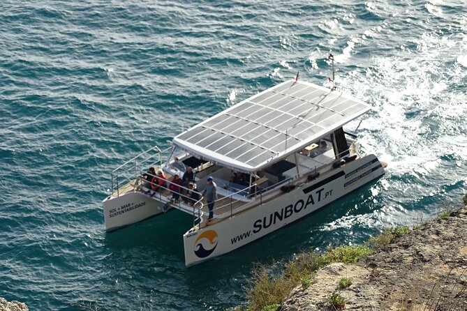 Benagil Caves & Coast from Portimão on an Eco-Friendly Catamaran - A possible swim after the caves