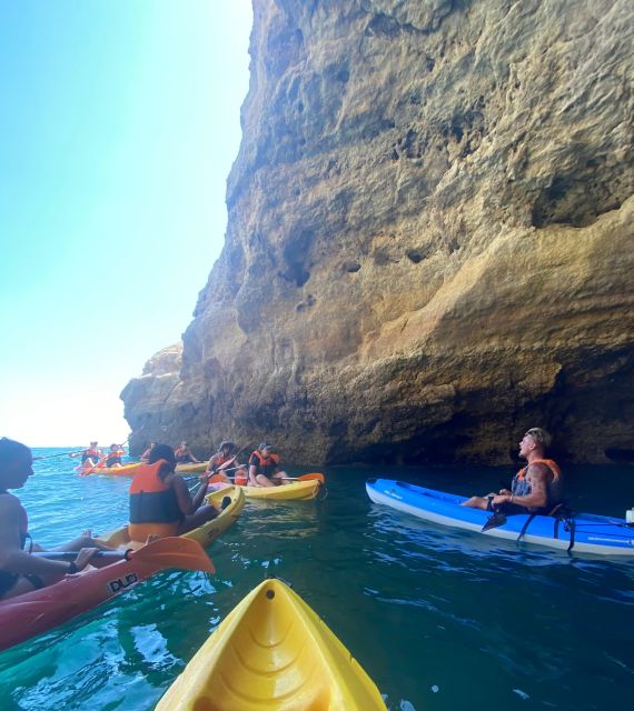 Benagil: Caves, Coves & Secret Beaches Guided Kayaking Tour - What the guides do well