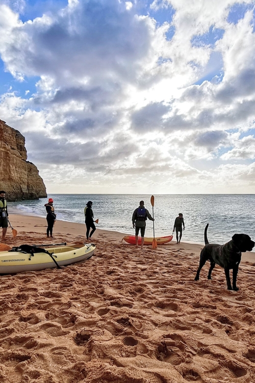 Benagil: Guided Kayaking Tour to the Benagil Cave - The two-hour route through caves and arches