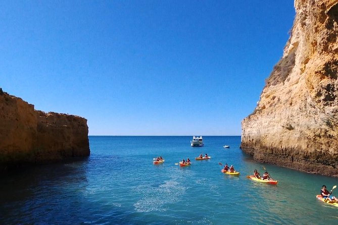 Benagil Kayak Tour On Board a Fantastic Catamaran - What the $46.34 price really covers