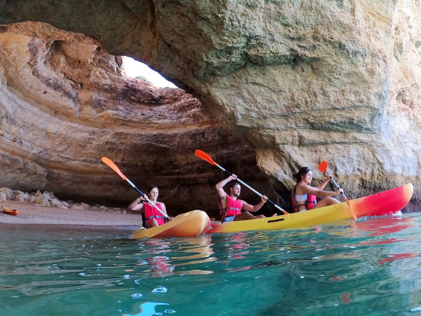 Benagil: Kayaking Adventure in Benagil Caves & Marinha Beach - Key points to know before you paddle