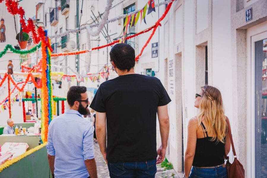 Best of Lisbon Walking Tour: Rossio, Chiado & Alfama - Alfama, tiled facades, and the sound of Fado