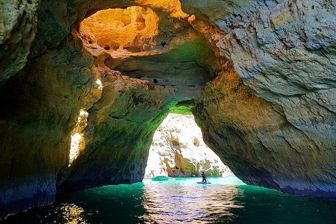 Boat trip to the caves of Benagil - Carvoeiro’s caves before the main attraction