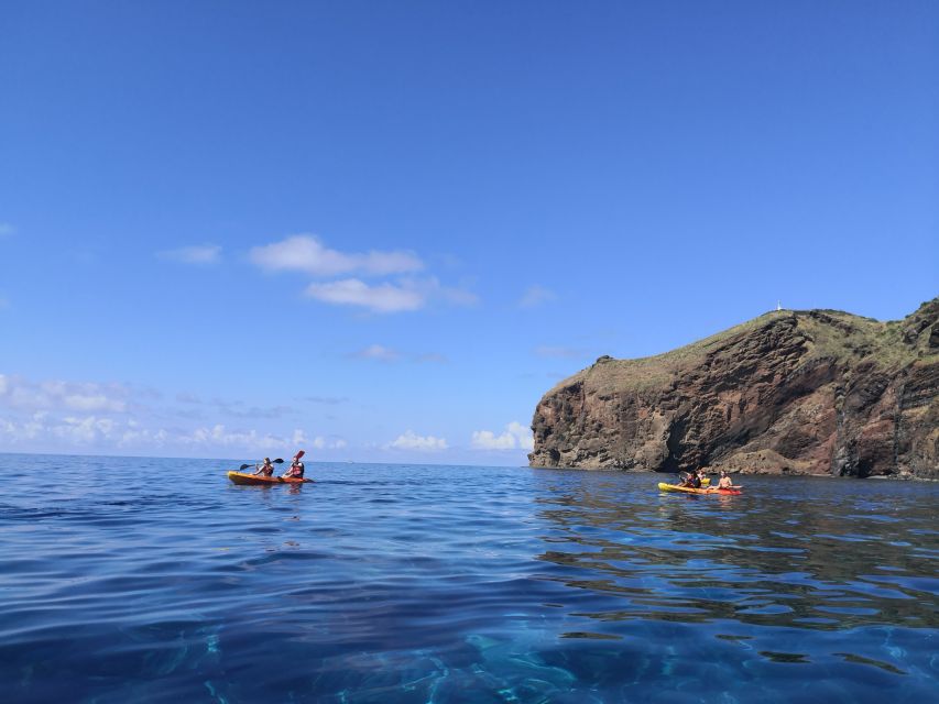 Caniço, Madeira: Marine Reserve Kayak & Snorkelling Tour - What to bring and what is not provided