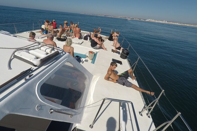 Catamaran BBQ on the Beach: Cruise to Benagil Caves - Beach time by dinghy