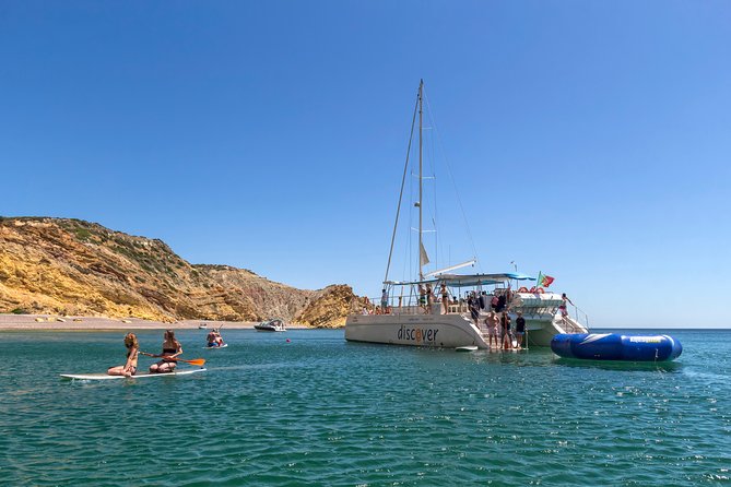 Catamaran Cruise in Lagos - Canavial, Porto de Mós, and the changing coastline