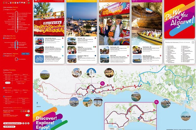 City Sightseeing Albufeira Hop-On Hop-Off Bus Tour - Oura, Inatel, and the best central stops