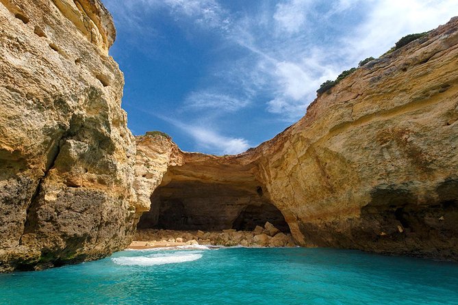 Dolphins Search and Benagil Caves from Albufeira - The possible swimming stop