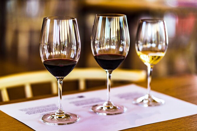 Douro Valley: Historical Sites, Wine Experience, Lunch & Cruise - A vineyard estate and three wines in Pinhão