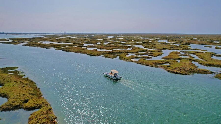 Faro: Ria Formosa Boat Tour by Eco-Friendly Solar Boat - Meeting the boat at Cais das Portas do Mar