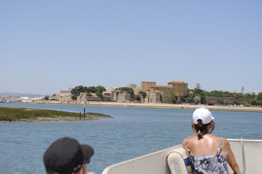 Faro: Ria Formosa Lagoon Small Boat Tour with Local Guide - Leaving Faro marina for the Ria Formosa
